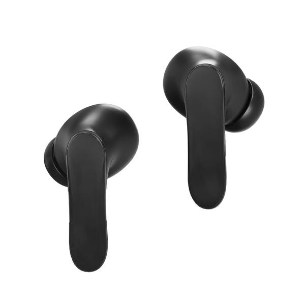 Ambrane AERO Smart Voice Assistant Enabled Around The Ear True Wireless Earbuds (ATW-20, Black)