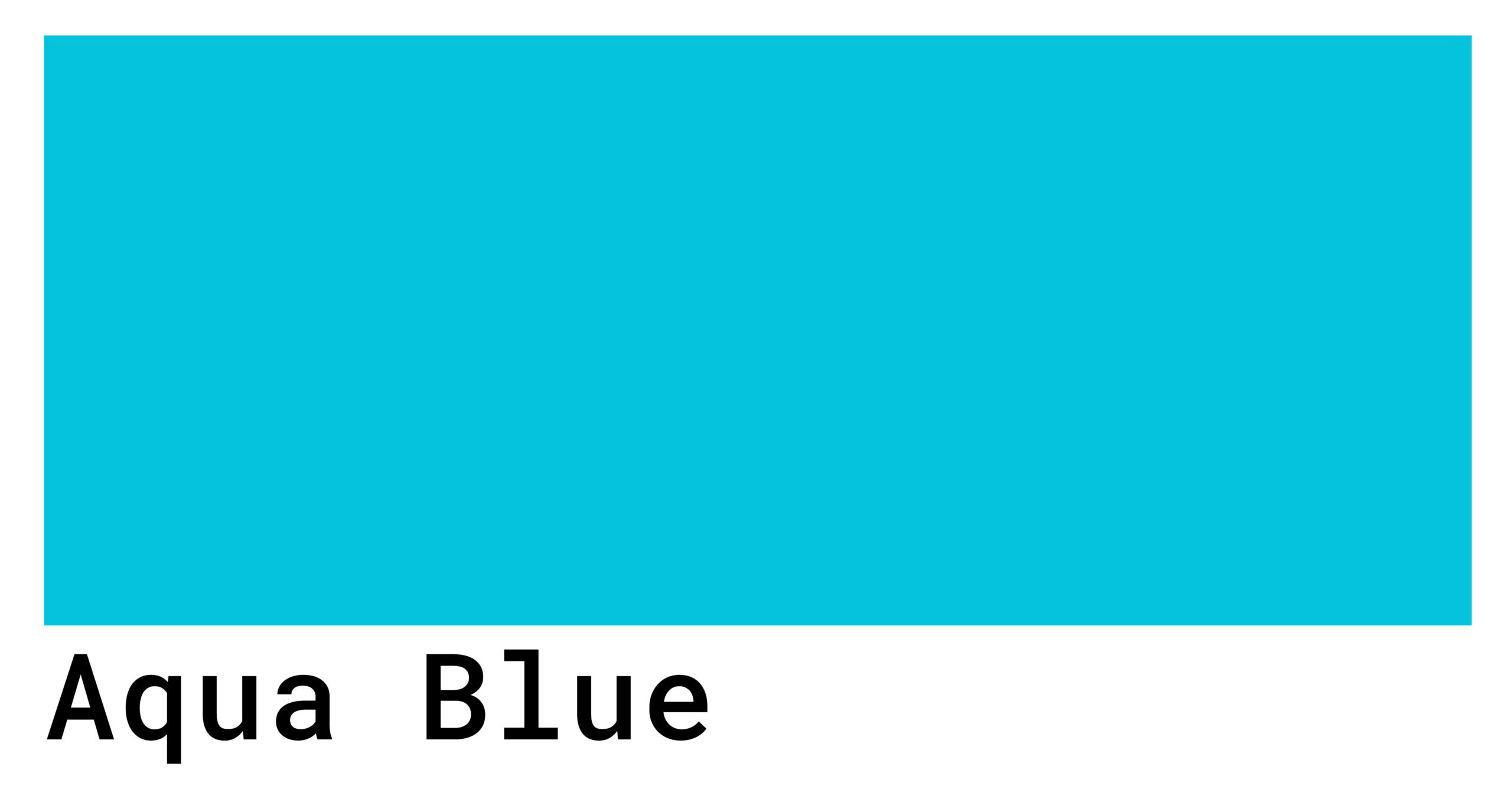 Aqua Blue