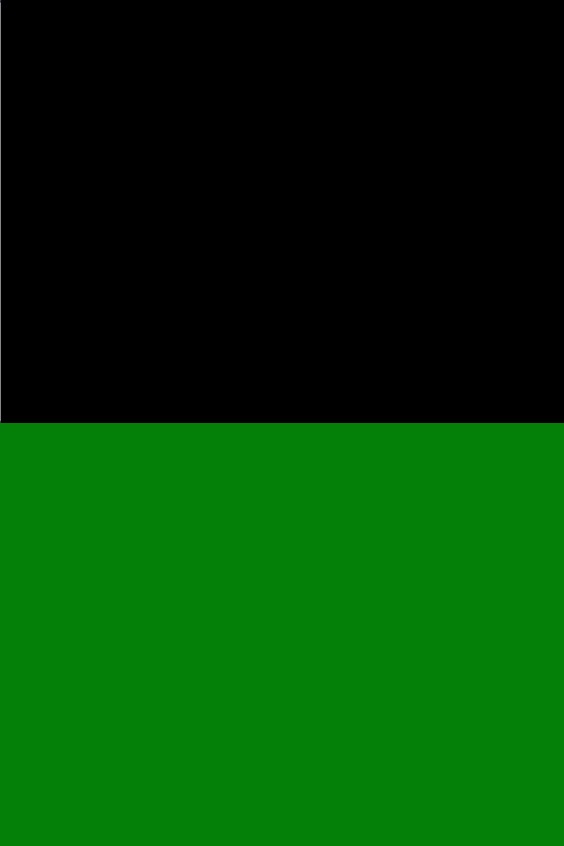 Black with Green