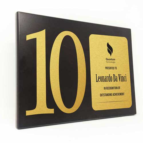 FTSA Wooden plaque 1004 - 10 years