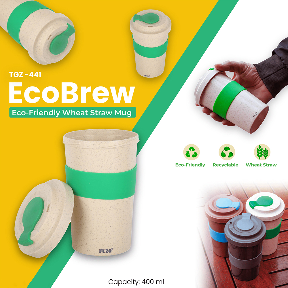 TGZ-441 - EcoBrew - Wheat Straw Mug