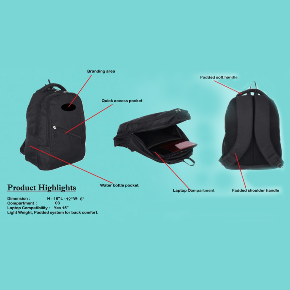 Laptop Backpack - ITN 12