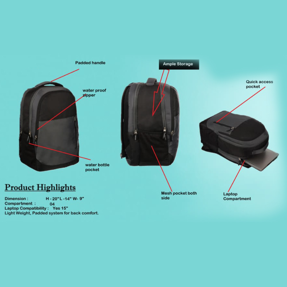 Laptop Backpack - ITN 15