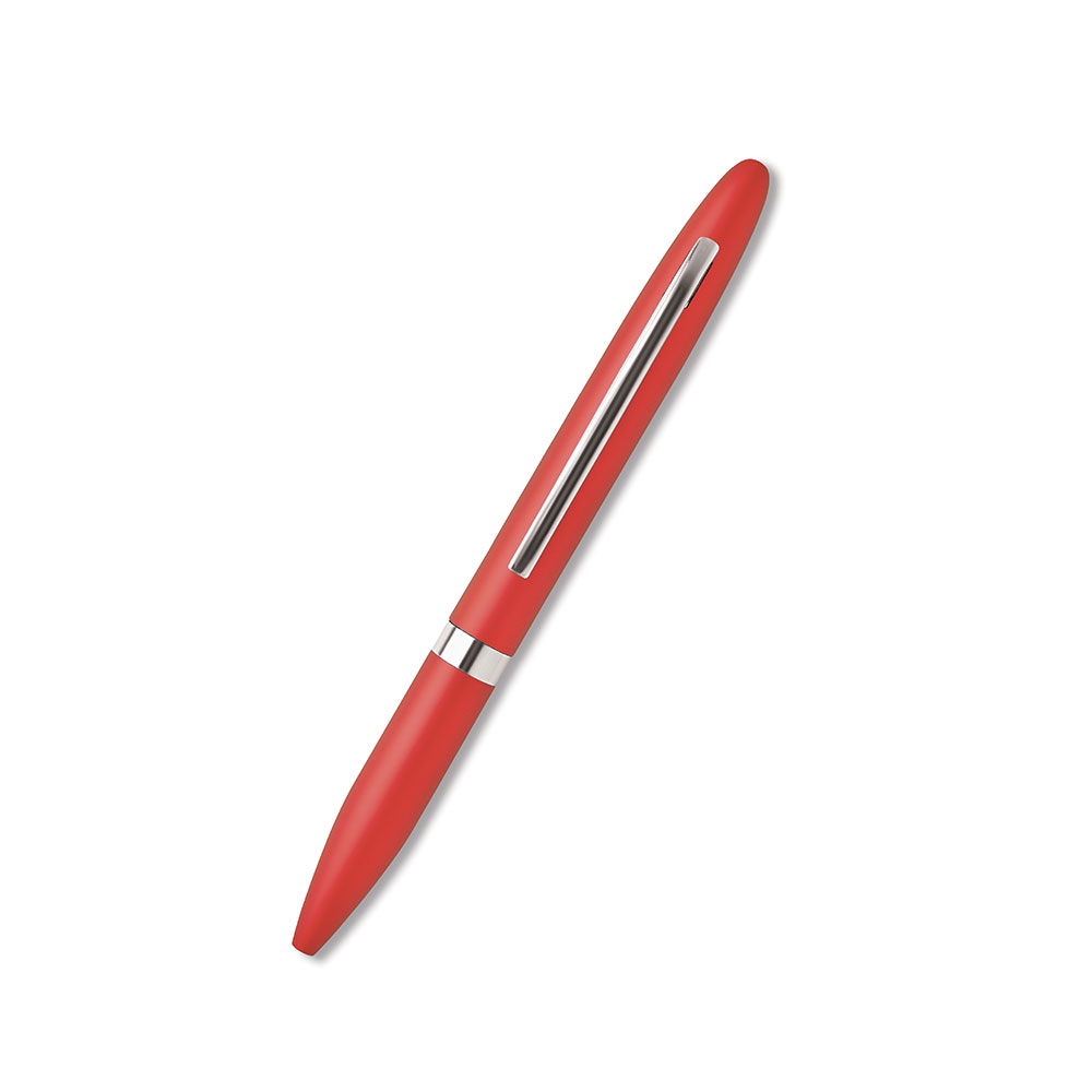 FTJ - MP 58 - Red Radius Metal Pen