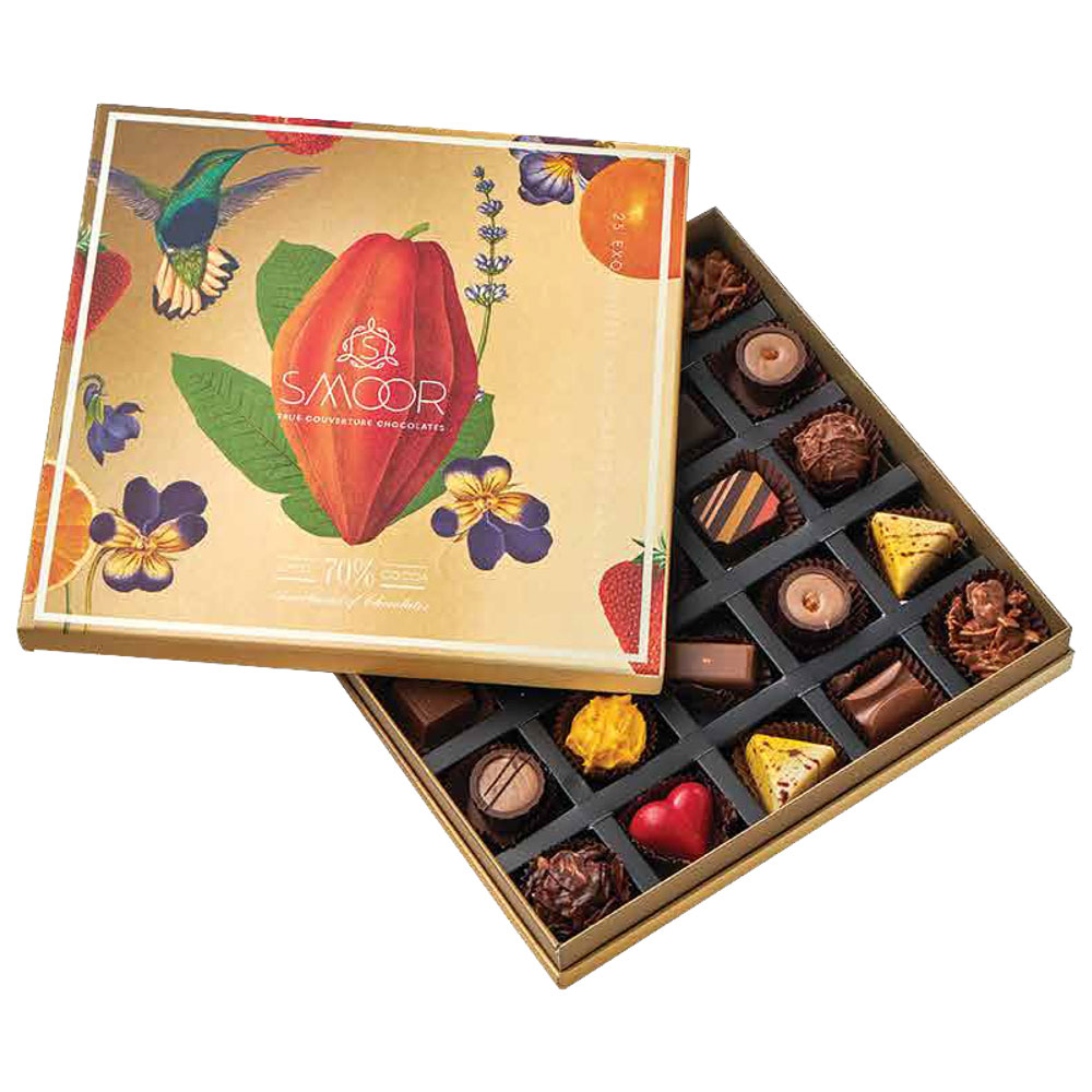 SMOOR CHOCOLATES -  LUXURY CHOCOLATES BOX Of 25