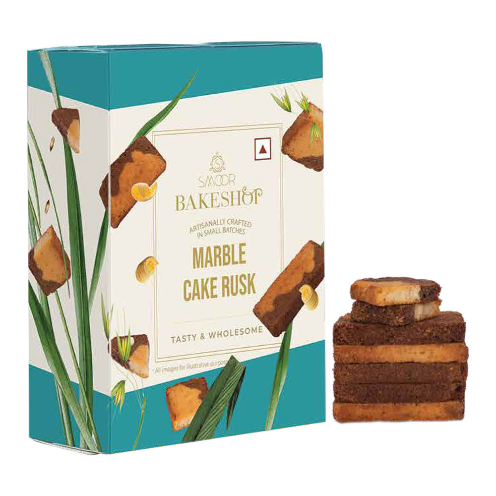 SMOOR CHOCOLATES -    MARBLE CAKE RUSK