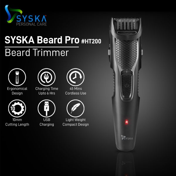 TK-SYSKA-HT200Pro - Beard Pro Beard Trimmer