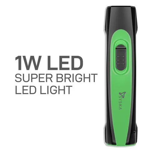 TK-SYSKA-SSK-T112ML  DUOTRON -  Bright Led Rechargeable Torch