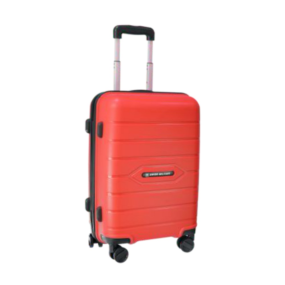 SWISS MILITARY-HARD-TOP SCRATCH RESISTANT PP TROLLEY BAG