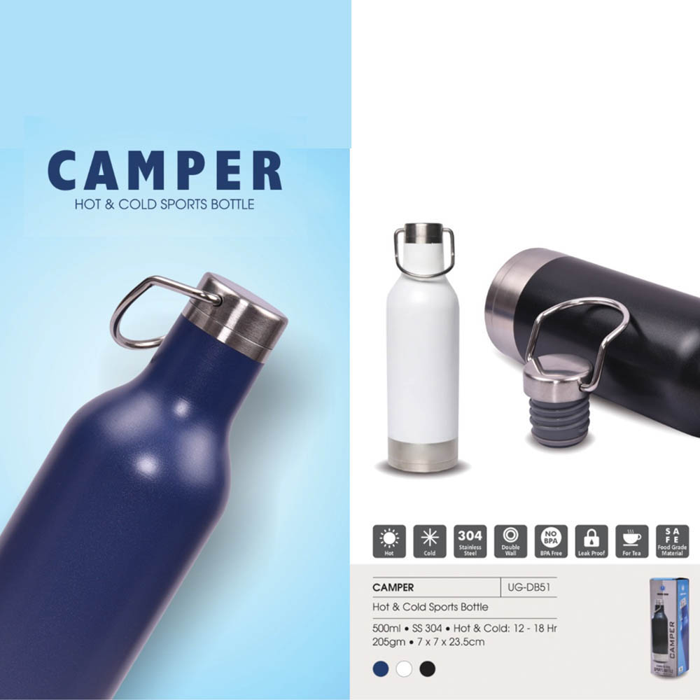 CAMPER -  Hot & Cold Sports Bottle