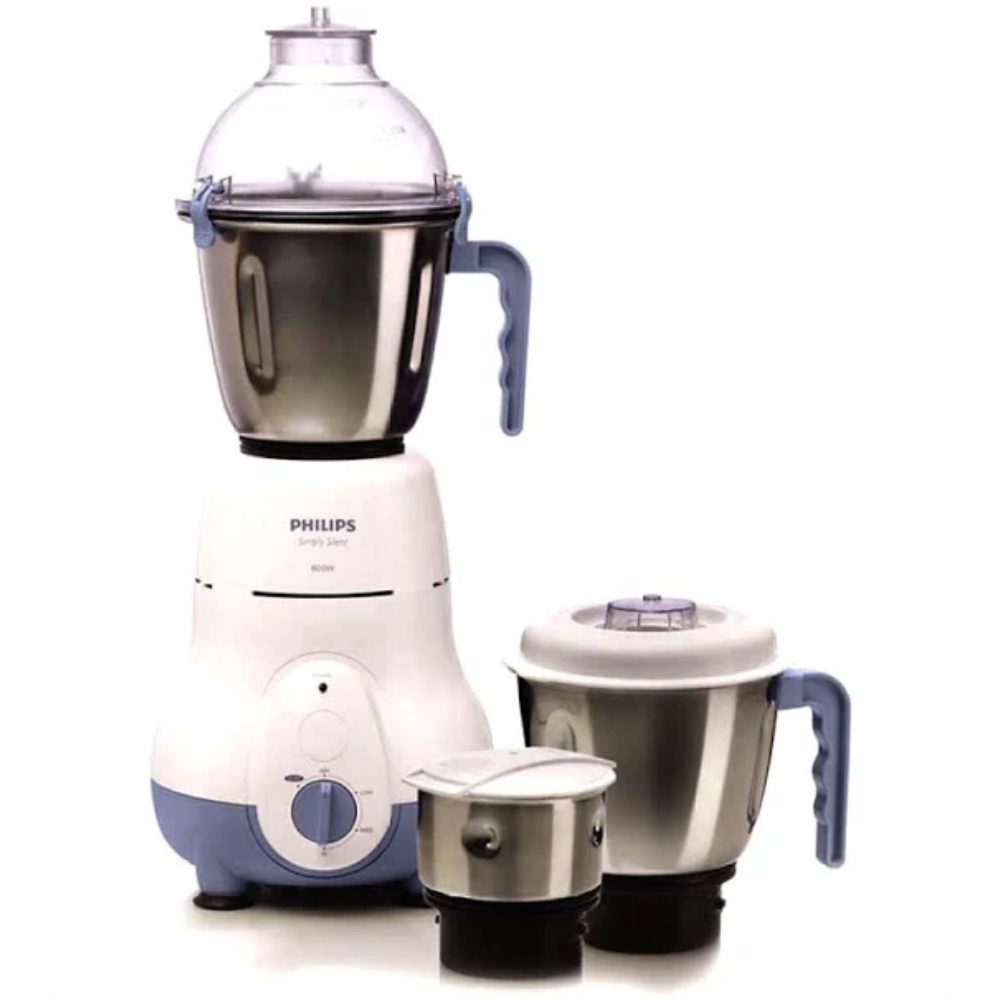 Philips Simply Silent  Mixer Grinder with Meat Mincing Blade - 3 Jars