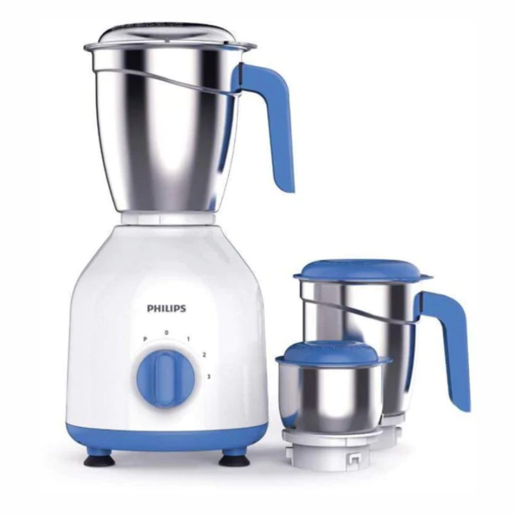 Philips Mixer Grinders - With Advanced Ventilation technology for efficient cooling - 3 Stainless steel Jars