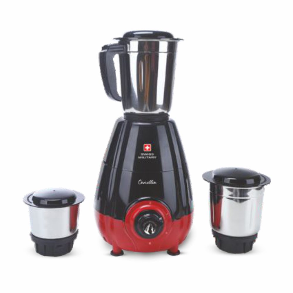 SWISS MILITARY-CAMELLIA MIXER GRINDER RED/BLACK