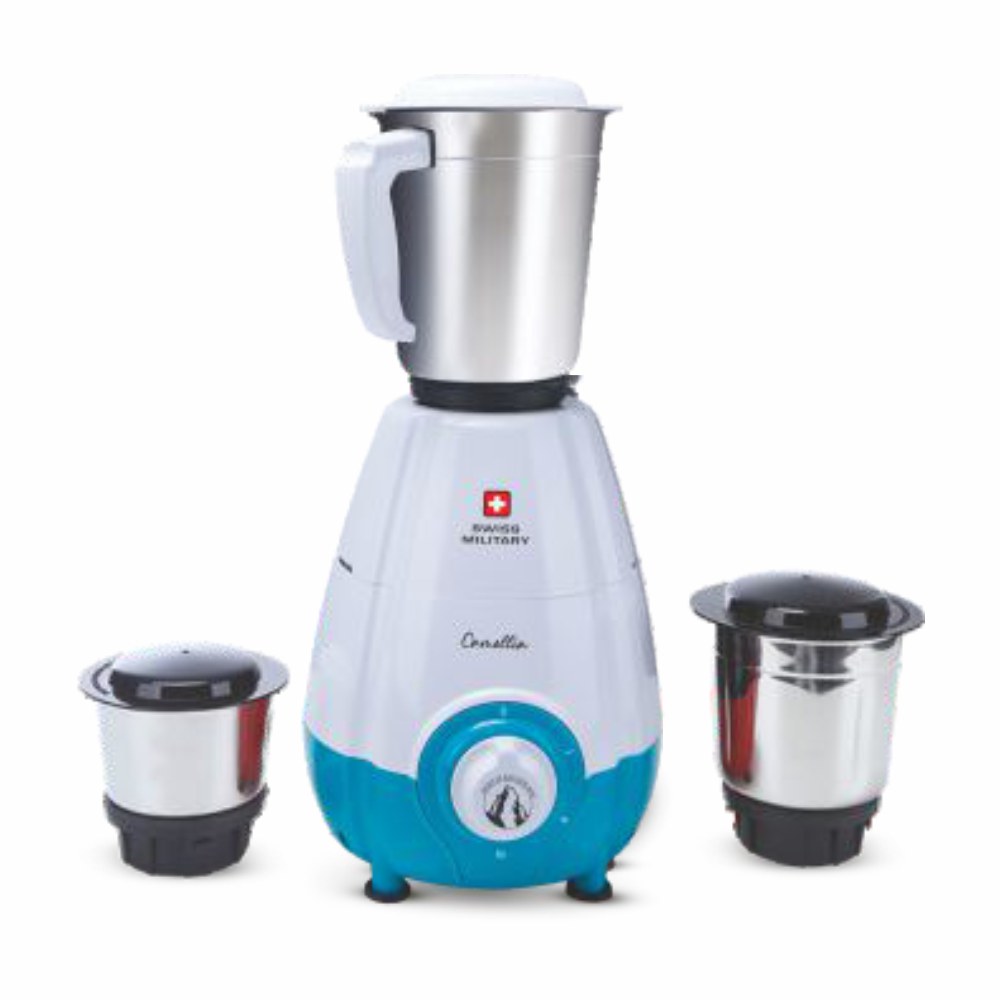 SWISS MILITARY-CAMELLIA MIXER GRINDER WHITE/BLUE