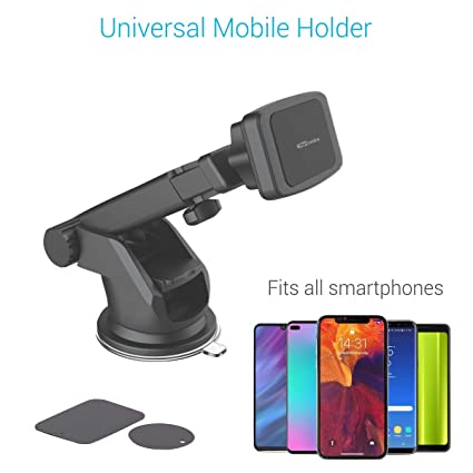 Portronics MoGun-Universal smartphone magnetic car holder