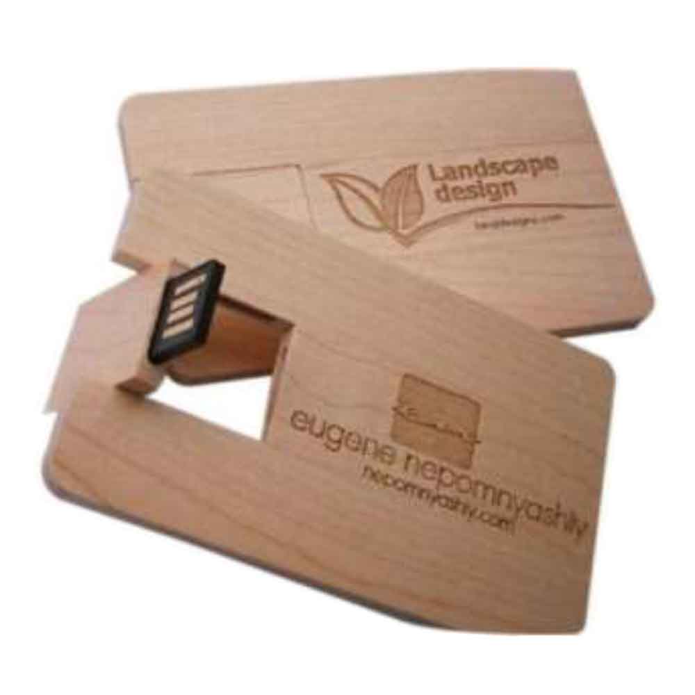 Wooden Rectagle pendrive