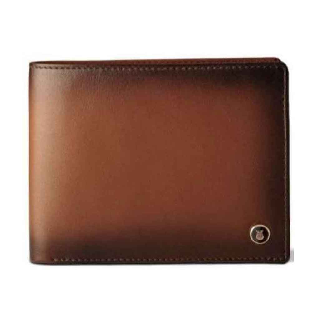 Gift Set Lapis Bard Ducorium Gold Plated Southwark Belt With Coin Pocket Wallet – Cognac
