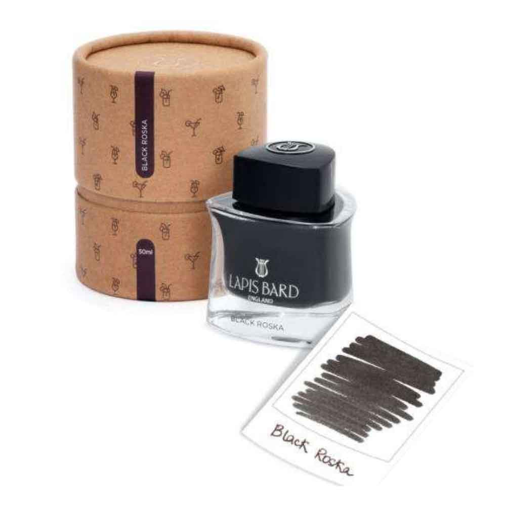 Lapis Bard Ink Bottle (50 ML) - Black Roska