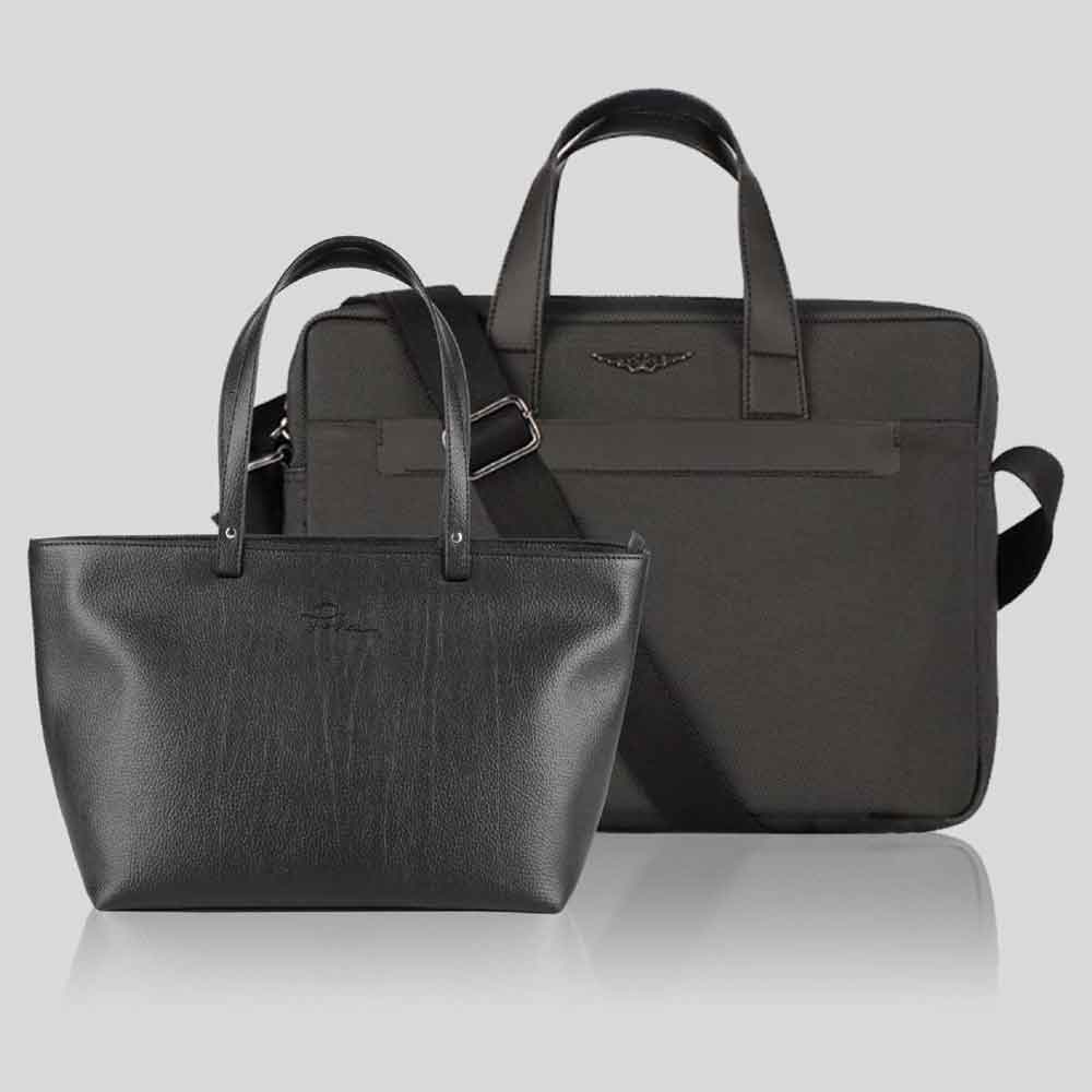 CROSS BRIEFCASE WITH TOTE BAG COMBO