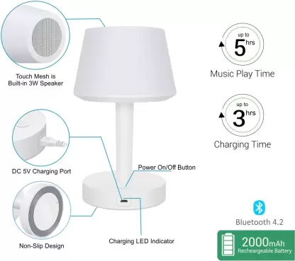 Portronics iLUMI-A Lamp That Also Plays Songs