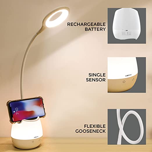 XECH - LUMOS X - Desk lamp with Mood light  and Wireless Speaker