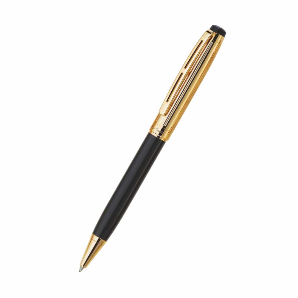 Pierre Cardin Paris - Gold Stone - Black and Gold -  Exclusive Ball Pen