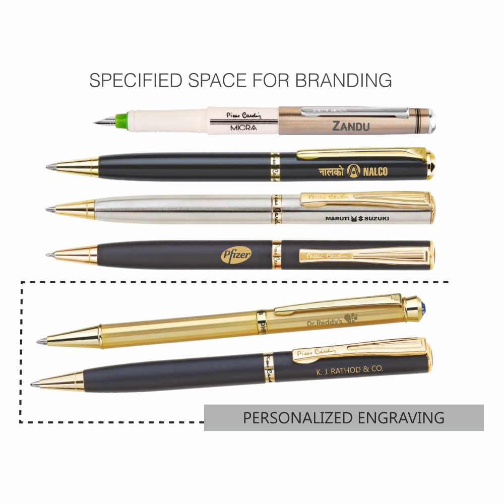 Pierre Cardin Paris - Majesty - Black and Gold - Exclusive Ball Pen