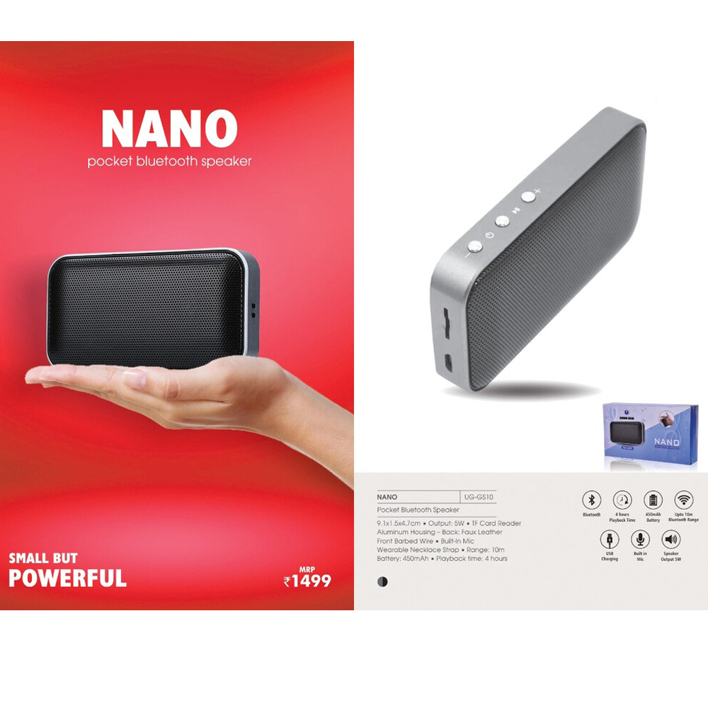 NANO - Pocket Bluetooth Speaker