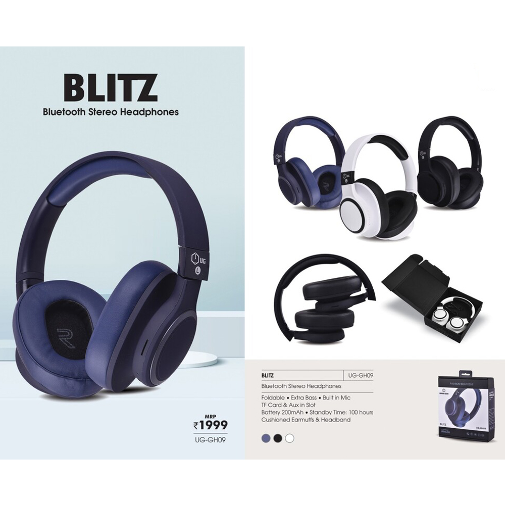 BLITZ Bluetooth Stereo HeadPhones