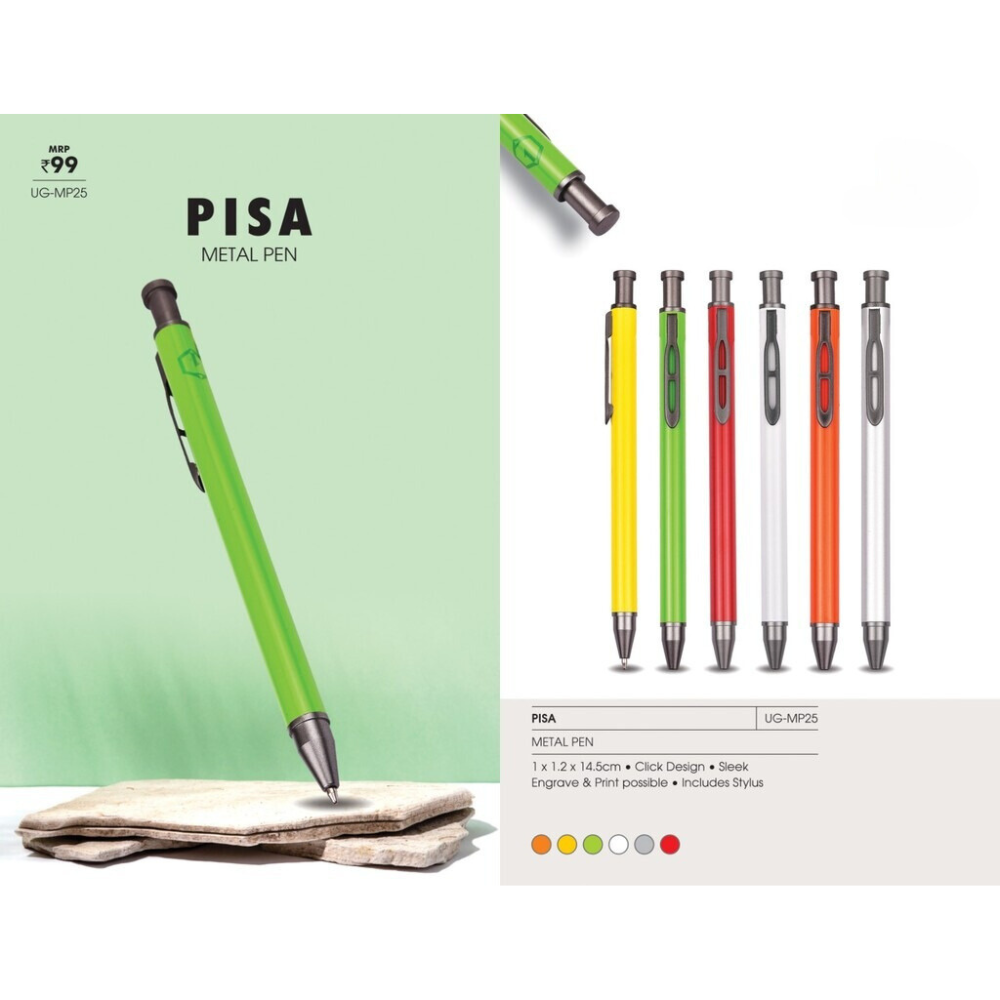 PISA  - Metal Pen