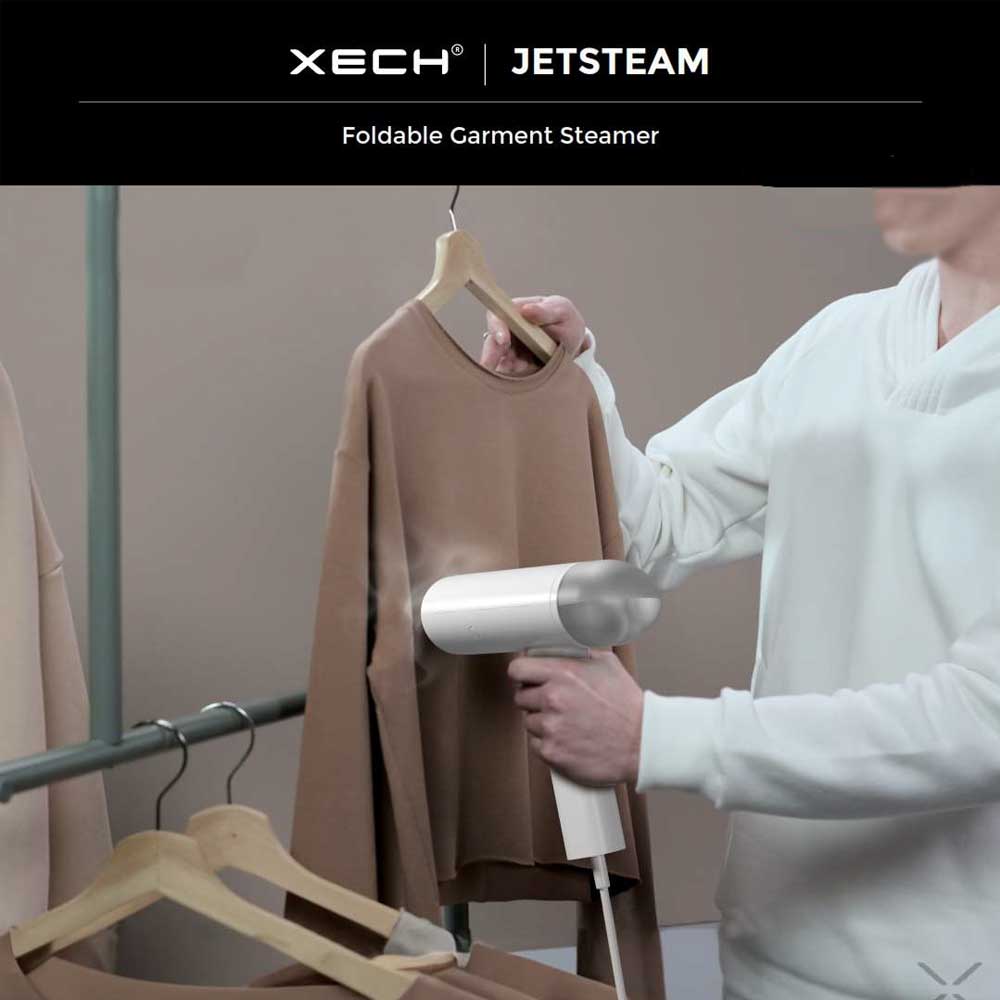 XECH - JETSTEAM  Foldable Garment Steamer